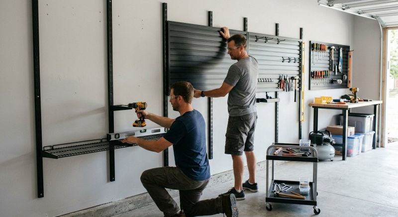 Ceiling Rack Installation in Alexandria, VA