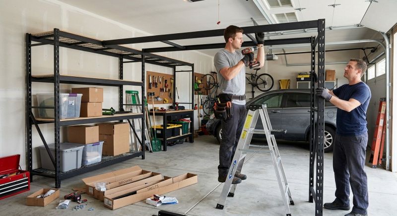 Garage Shelves Installation in Alexandria, VA