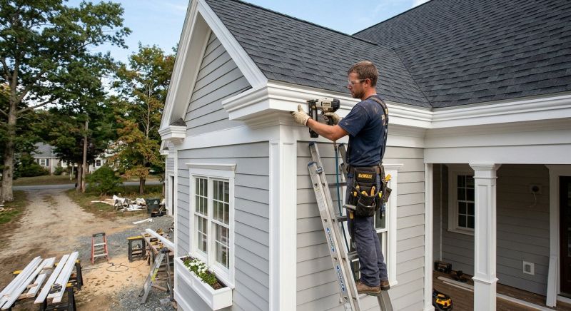 House Trim Installation in Alpharetta, GA